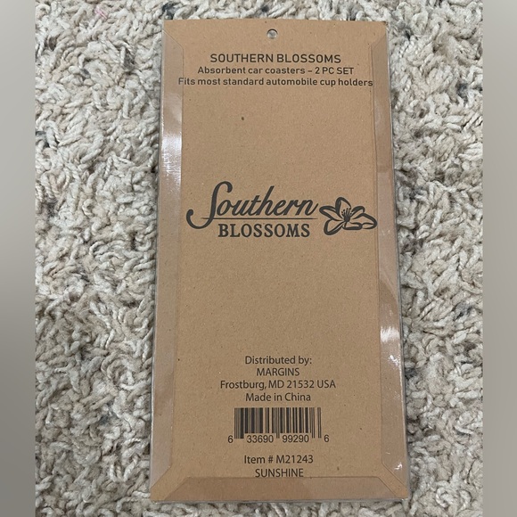 Car Coasters Flamingo Sunshine Set Of 2 - Picture 7 of 7